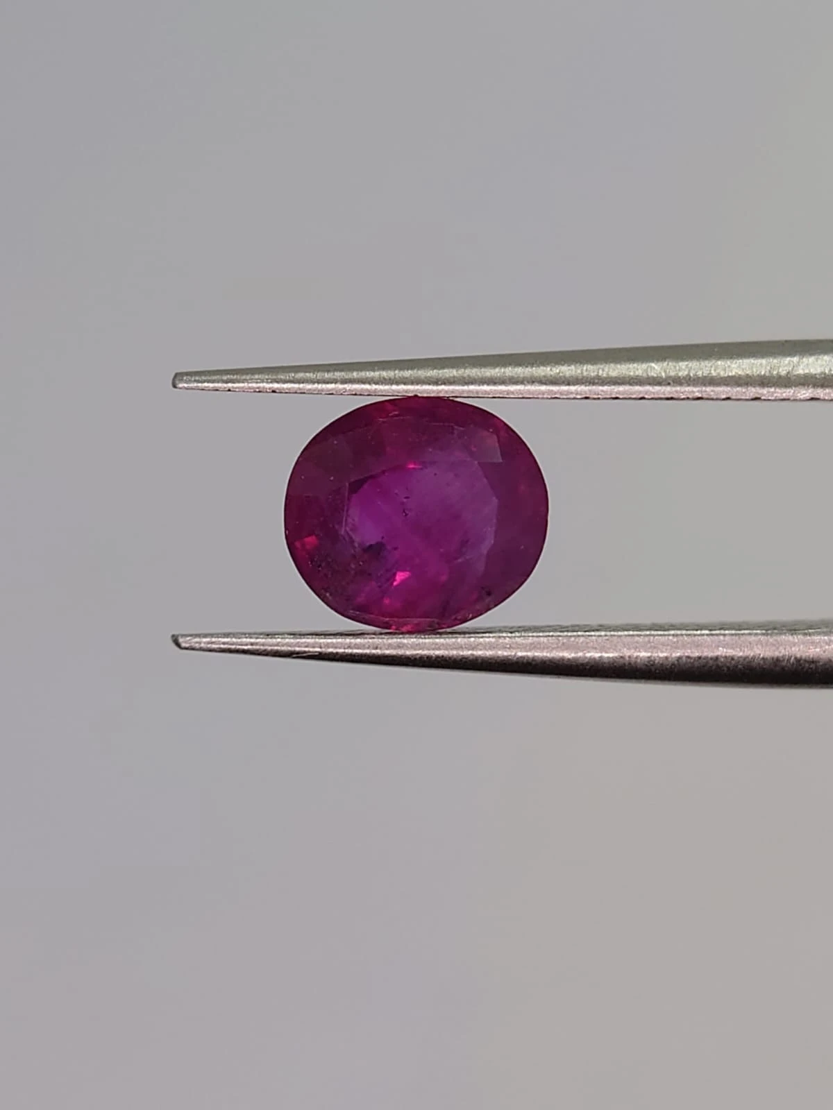 1.37ct Natural Ruby from Kashmir Valley, Pakistan — view 8